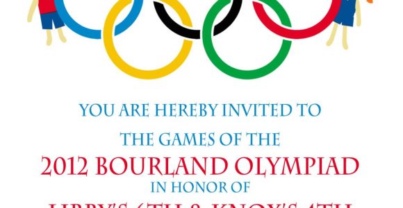 Olympics Party Invitation Olympic Party Invitation Olympics Birthday Invitation Digial
