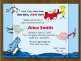 One Fish Two Fish Baby Shower Invitations Dr Seuss E Fish Two Fish Baby Shower Invitation