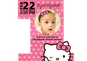 One Page Birthday Invitation Template 1st Birthday and Christening Invitation Templates