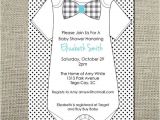 Onesie Baby Shower Invitations for Baby Boy Pinterest Discover and Save Creative Ideas