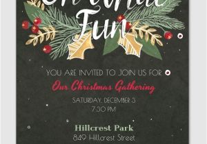 Online Christmas Party Invitation Templates Free 28 Christmas Party Invitation Templates Free Psd