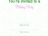 Online Christmas Party Invitation Templates Free Free Online Party Invitations Template Best Template