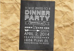 Online Dinner Party Invitations 13 Dinner Party Invitations Free Sample Example