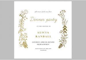 Online Dinner Party Invitations 50 Printable Dinner Invitation Templates Psd Ai Free