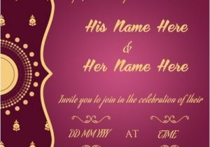 Online Editable Wedding Invitation Cards Free Download Create Wedding Invitation Card Online Simplest Creative