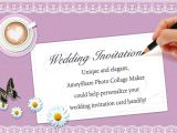 Online Wedding Invitation Template Maker How to Create Wedding Invitation Card with Amoyshare Pcm
