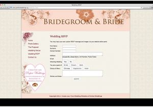 Online Wedding Invitation Websites Wedding Invitation Online Website Lovely Rsvp for Wedding