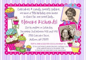 Open House Birthday Party Invitation Wording Sweet Treats Twice the Fun Invitation Double Sibling Candy