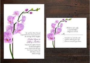 Orchid Wedding Invitation Kits 25 Best Ideas About Invitation Set On Pinterest Wedding