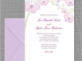 Orchid Wedding Invitation Kits Free Printable Wedding Invitations Popsugar Australia