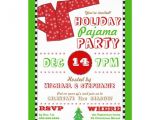 Order Christmas Party Invitations Holiday Pajama Christmas Party Invitation Zazzle