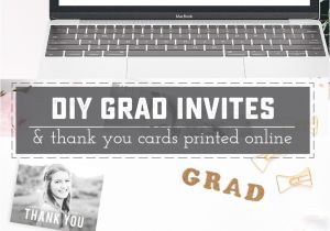 Order Graduation Invitations Online Diy Graduation Invitations and Thank You Cards Online