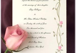 Outdoors Wedding Invitations Goes Wedding Blooming Flower theme for Outdoor Wedding