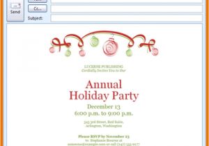 Outlook Party Invitation Template Great Microsoft Office Templates Holiday Invitation Ideas