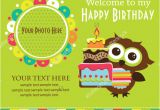 Owl Birthday Invitation Template 26 Photo Birthday Invitation Templates Psd Ai Word