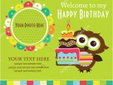 Owl Birthday Invitation Template 26 Photo Birthday Invitation Templates Psd Ai Word