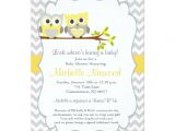 Owl Invitations for Baby Shower Owl Baby Shower Invitation