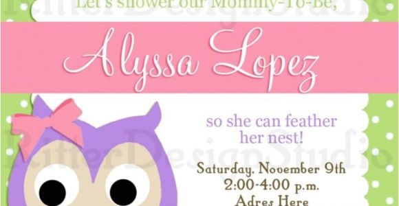 Owl Invites for Baby Shower Free Printable Owl Baby Shower Invitations