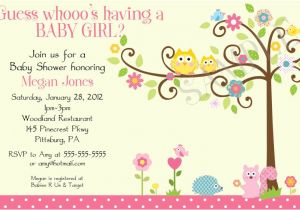 Owl themed Baby Shower Invitation Template Tips to Make Baby Shower Invitation Templates