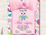 Owl themed First Birthday Invitations 25 Best Ideas About Owl Birthday Parties On Pinterest