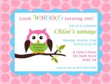 Owl themed First Birthday Invitations Printable Owl theme Birthday Party Invitation $8 00 Via