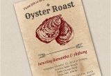 Oyster Roast Birthday Invitations Oyster Roast Invitation