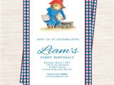 Paddington Bear Baby Shower Invitations Best 25 Paddington Bear Party Ideas On Pinterest