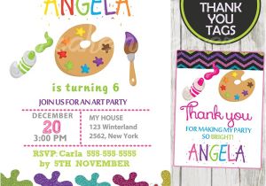 Paint Party Invitation Template Free Superb Painting Party Invitation Template Follows