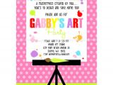 Painting Party Invitations Free Printable Painting Art Party Printable Invitation Dimple Prints Shop
