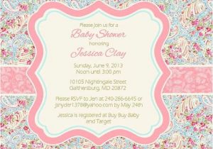 Paisley Baby Shower Invitations Items Similar to Spring Floral Paisley Baby Shower