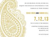 Paisley Wedding Invitation Template 10 Awesome Indian Wedding Invitation Templates You Will Love