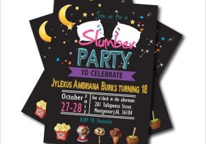 Pajama Party Invitation Wording for Adults 20 Pcs Lot Slumber Party Invitations Pajama Sleepover