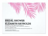 Palm Tree Bridal Shower Invitations Elegant Palm Tree Beach Bridal Shower Invitations Zazzle