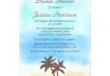 Palm Tree Bridal Shower Invitations Tropical Beach Palm Tree Bridal Shower Invitations Zazzle
