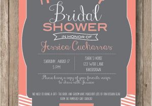 Pampered Chef Bridal Shower Invitations Kitchen Bridal Shower Invitation Pampered Chef Bridal