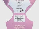 Paper source Baby Shower Invitations Baby Shower Invitation Unique Diaper Shaped Baby Shower