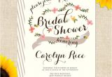 Paper source Bridal Shower Invitations Semi Diy Printable Invites – Rifle Paper Inspired