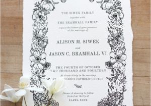 Paper Type Wedding Invitation Wedding Stationery Alison Jason Just My Type