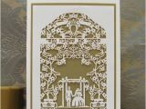 Papercut Wedding Invitations Jewish Wedding with Chuppah Papercut Invitation Enlarged