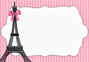 Paris themed Party Invitations Free Paris Invitations and Free Party Printables Oh My