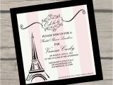 Parisian Bridal Shower Invitations 1000 Ideas About Paris Invitations On Pinterest