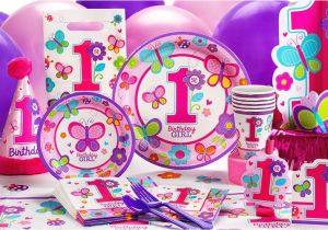 Party City 1st Birthday Invitations Sweet Girl 1st Birthday Party Supplies 1st Birthday