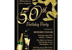 Party City 50th Anniversary Invitations 50th Birthday Party Surprise Party Invitations Zazzle