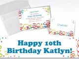 Party City Custom Birthday Invitations Custom Colorful Birthday Invitations Thank You Notes