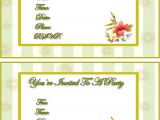 Party Invitation Card Maker Online Free Free Girls Season Invitations Free Printable Invitation