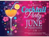 Party Invitation Card Template 21 Stunning Cocktail Party Invitation Templates Designs