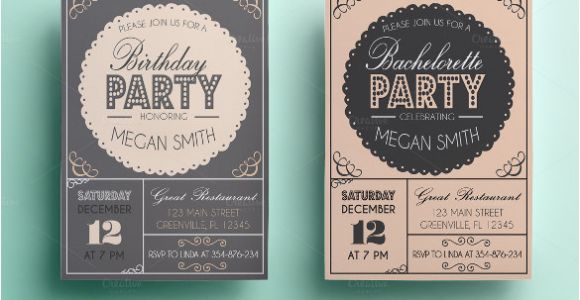 Party Invitation Card Template Coreldraw 31 Birthday Party Invitation Templates Sample Example