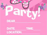 Party Invitation Card Template Hello Kitty Birthday Invitation Card Template
