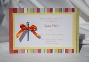 Party Invitation Cards Handmade Create Easy Homemade Birthday Invitations Designs