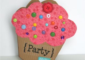 Party Invitation Cards Handmade Whatchu Talkin Bout Willis Tutorial Cupcake Card with